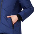 thumbnail image 4 of Free Country Women's Brisk II Parka Jacket Navy S, 4 of 6