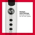 thumbnail image 3 of Revlon Crystal C + Ceramic 1" Curling Iron, White, 3 of 6