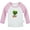Long Pink Raglan T-shirt #A, variant on Nature Pattern Soil in Hands T shirt For Baby, Newborn Babies T-shirts, Infant Tops, 0-24M Kids Graphic Tees Clothing (Short Gray Raglan T-shirt, 0-6 Months)