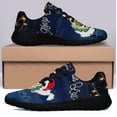 thumbnail image 3 of WeStVirginia Stte Merry ChriStas Y'all Shoes Sneakers Black Size 7, 3 of 7