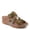 BROWN MULTI, variant on L’Artiste Brash Hand-Painted Leather Floral Sandal