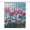 style-7, variant on Vibe Blooming Tulips Shower Curtain Cloth Fabric Bathroom Decor with Hooks