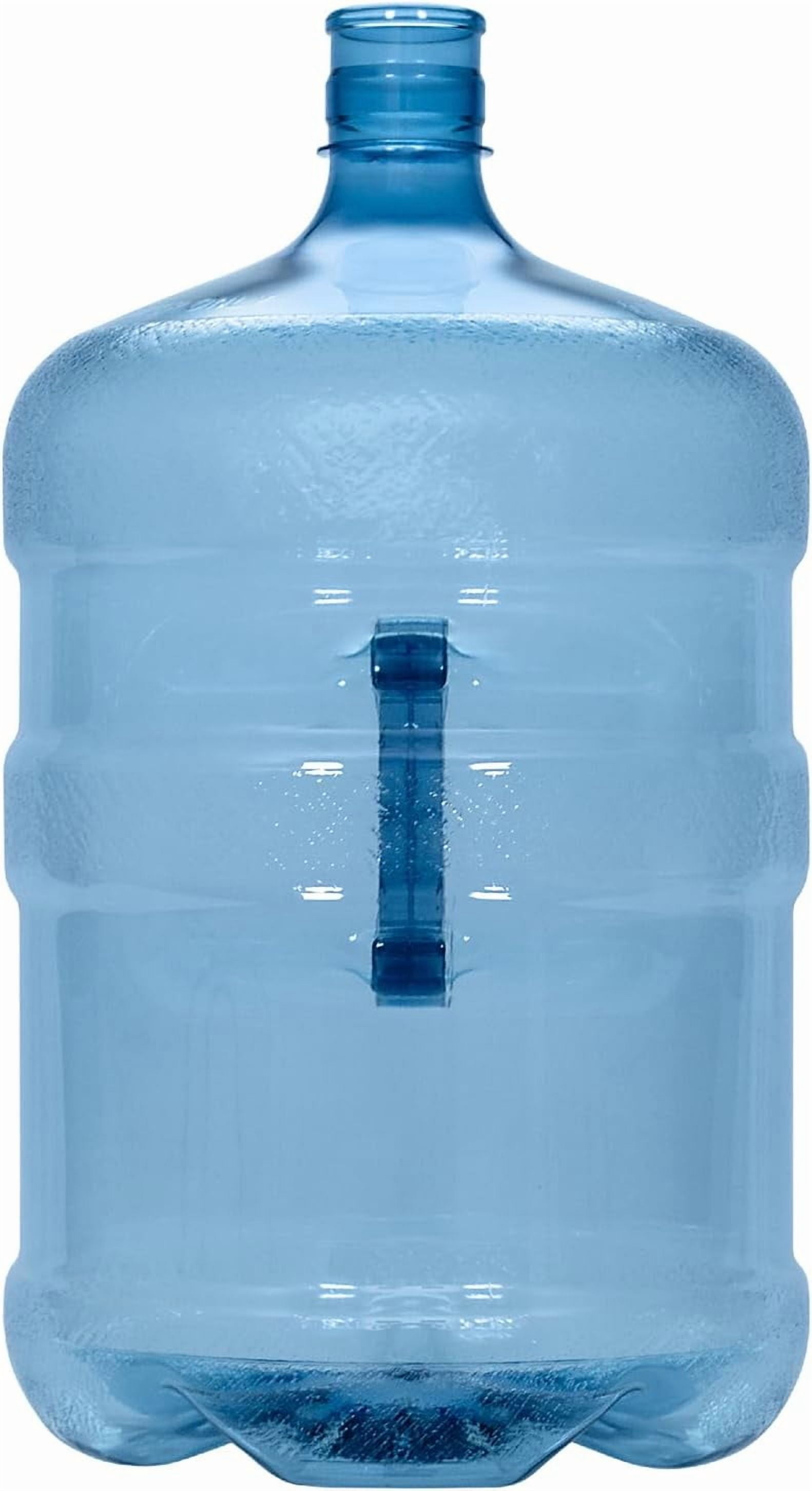 Reusable 5 Gallon BPA-Free Plastic Water Bottle with Crown Cap