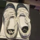 thumbnail image 5 of Ni - ke Vtg OG 2001 Ni - ke Air Jordan XI 11 sz 9.5 Snakeskin White Black Navy Low Retro, 5 of 5