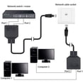 thumbnail image 5 of Network adapter RJ45 1 to 2, RJ45 A double adapter for male and female, 22 cm, 5 of 5