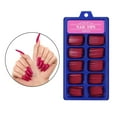 thumbnail image 4 of Uñas postizas de ballet Zulema 100 piezas ABS color sólido herramientas para uñas, 4 of 6