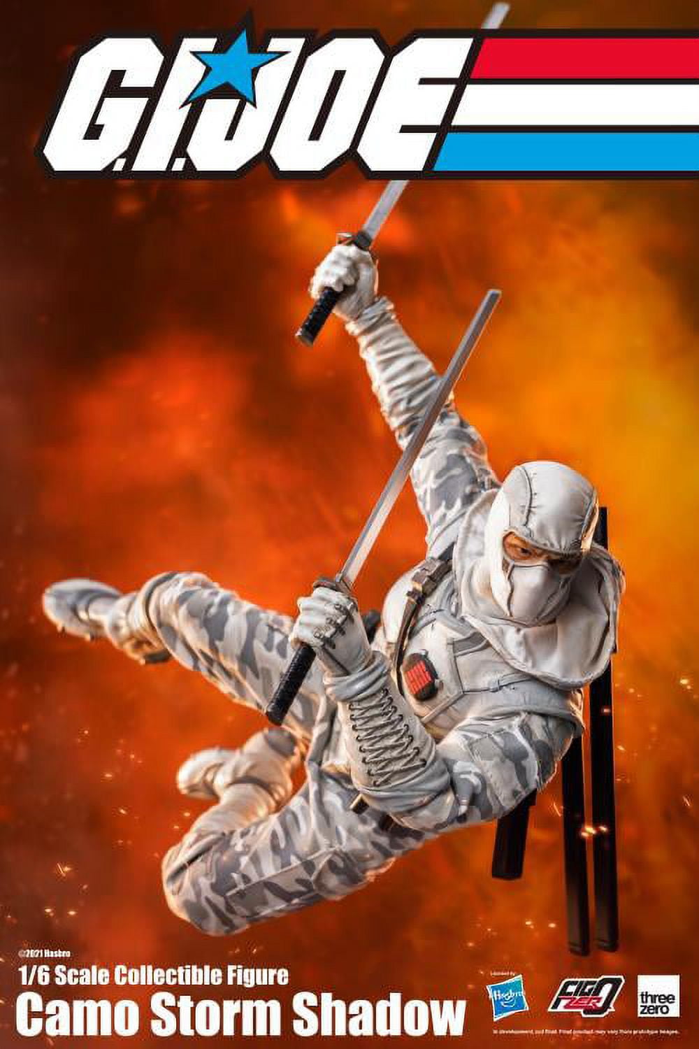 Threezero - G.I. Joe - FigZero - 1/6 Camo Storm Shadow Action Figure