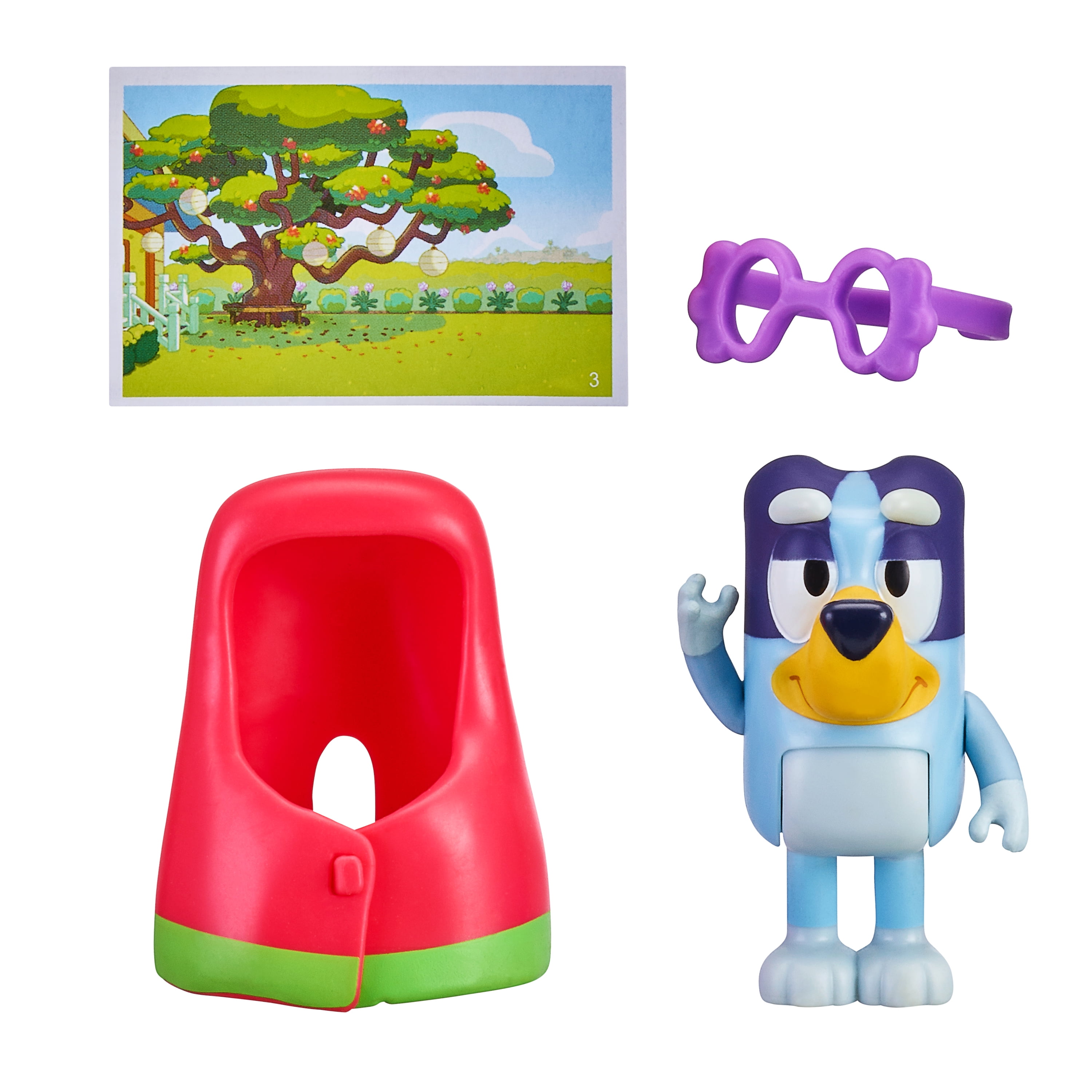 (2 pack) Bluey Story Starter Pack, 1 23" Plastic Toy Figure and Accessory, MultiColor, Ages 3+, Styl(图2) (2 pack) Bluey Story Starter Pack, 1 23" Plastic Toy Figure and Accessory, MultiColor, Ages 3+, Styl(图2)