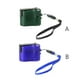 thumbnail image 4 of 2xHand Cranking Dynamo Generador Eléctrico Herramientas de Supervivencia para Exteriores MP4 Verde , 2 piezas, 4 of 6