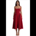 thumbnail image 1 of Vestido de Verano 2025 para Mujer, Estilo Bohemio, con Tirantes Finos y Corte Entallado, para Playa. Rojo M, 1 of 10