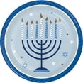 thumbnail image 2 of Hanukkah Tableware Kit, Serves 8, 2 of 9