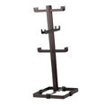 thumbnail image 4 of deevoka Glass Holder Classic Metal Stemware Rack for Glass Desktop Kitchen Coffee, 4 of 9