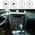 thumbnail image 3 of Panel de navegación de control para Ford Mustang 2009-2013, fibra de carbono Afortunado Sencillez, 3 of 5