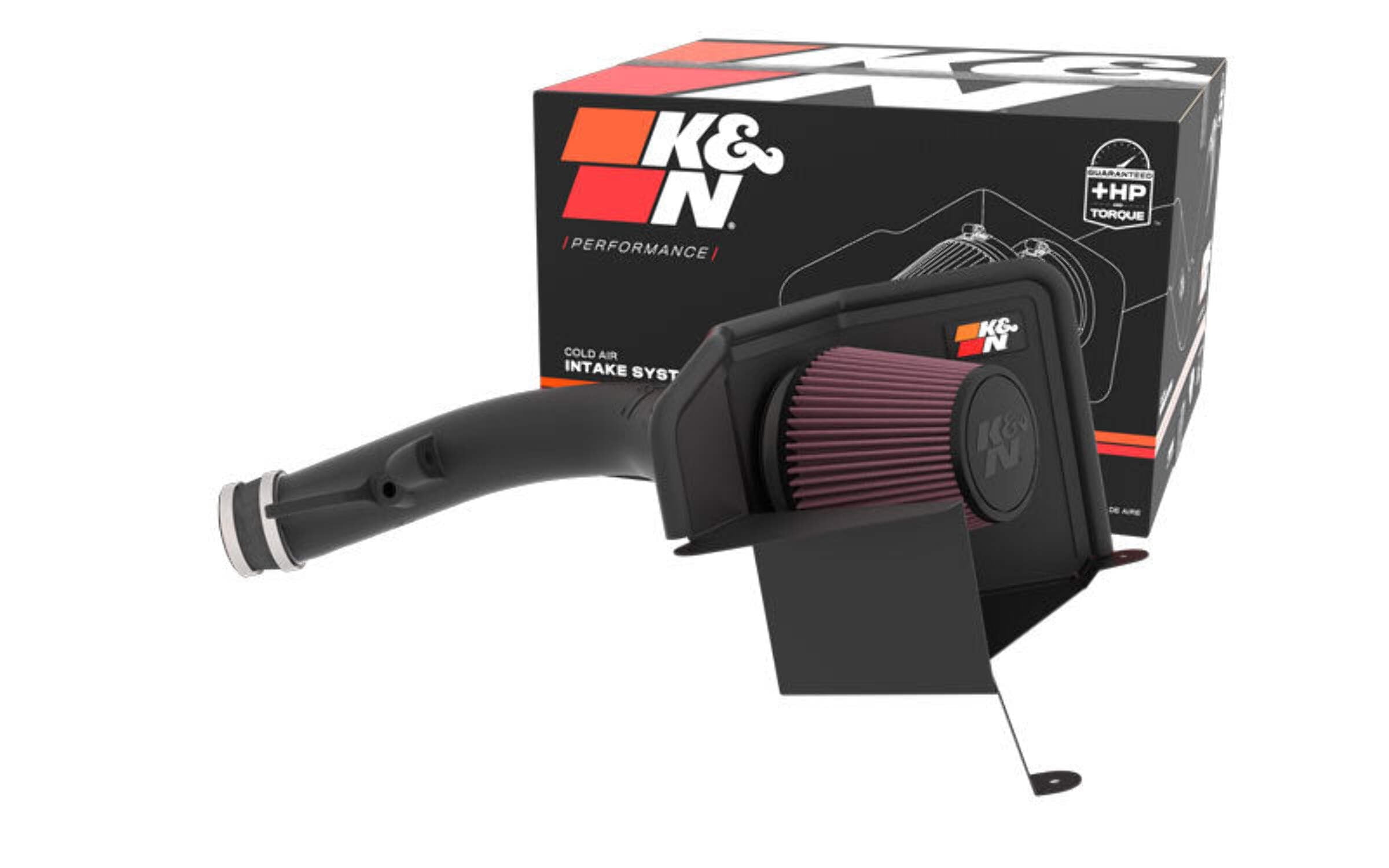 K&N Performance Cold Air Intake System: Easy Installation, Engineered to Maximize Airflow, Boost Horsepower & Torque, 63-2618