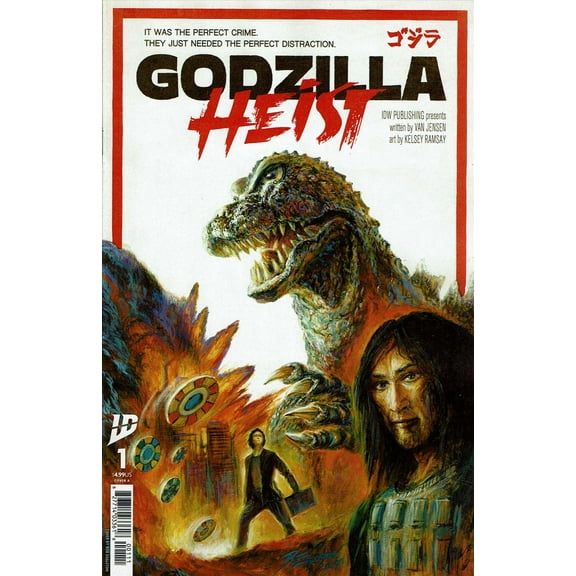 Godzilla: Heist #1A VF ; IDW Comic Book