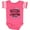 Football Pink and White, variant on Inktastic My Grandma and Grandpa Have Waited a Long Time for Me Boys or Girls Baby Bodysuit