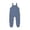 39Navy98, variant on MEZZALL Child Toddler Girls Denim Overall Long Pants Suspender Jumpsuit Casual Square Collar With Pockets Solid Color Leisure Bodysuit