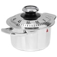 thumbnail image 6 of IDEANATEGRATE Pot Shape Mechanical Timer 1Set for Time Control present .9x2.8in Families Friends Kitchen Use, 6 of 8