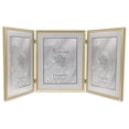 thumbnail image 2 of 11480T Antique Bead 8x10 Hinged Triple Picture Frame (11480T), 2 of 5