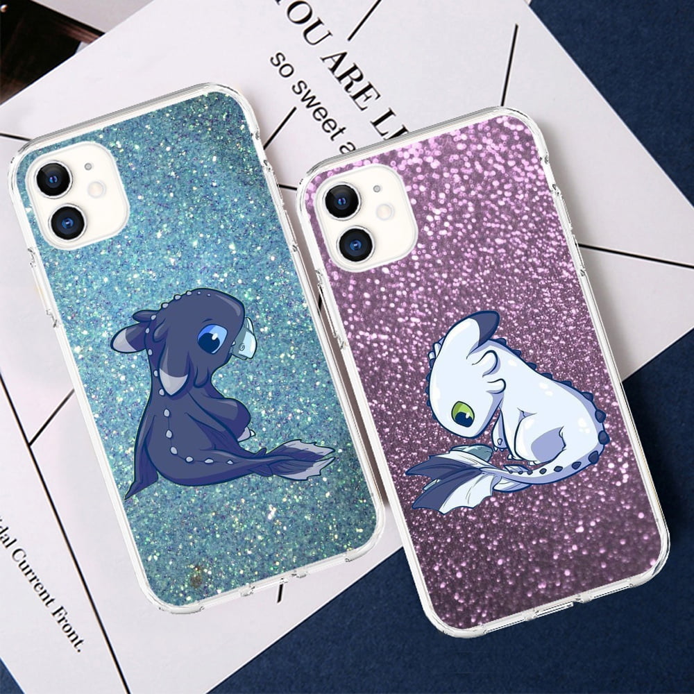 Lovely Toothless Dragon Aesthetic Couples Cell Phone Cases iPhone 5C 5/ 5s/SE 6/6s 6 Plus/6s Plus 7 Plus 7/8/SE(2020) - Walmart.com