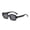Black, variant on Black Retro Rectangle Sunglasses for Women Men Sunglasses Women Plastic Fit Most Face Shapes Trendy Shades UV Protection Hypoallergenic Handmade One Size
