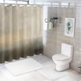 thumbnail image 7 of RUIYC Shower Curtain Multiple Sizes Durable and Washable Minimalist Neutral Landscape Abstract Antique Retro Fine Art Illustrations White, 7 of 7