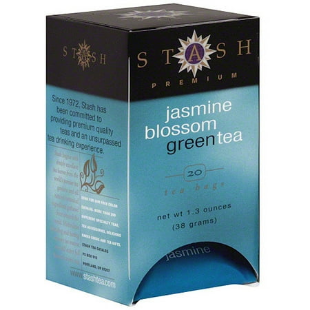 Stash vert Jasmine Blossom Sachets de thé, 20 (pack de 6)