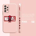thumbnail image 3 of Funda para Samsung Galaxy A91 A73 A72 A71 A53 A52 A51 A42 AO3S 4G 5G funda de silicona líquida Simple estampado de Marvel Spider-Man Deadpool, 3 of 5