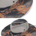 thumbnail image 4 of Men‘s Hat Hunting Fishing Cap Outdoor Wide Brim Sun Cap Mesh Breathable, 4 of 11