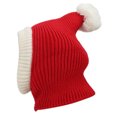 thumbnail image 4 of Dog Christmas Headgear, Wool Material Fashion Style Cute Appearance Exquisite Workmanship Dog Winter Hat  For Cats For Medium Dogs For Small Dogs Red,Green, 4 of 8