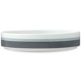 thumbnail image 3 of Noritake ColorStax Stripe Grey Set of 4 Stax Deep Plates, 3 of 7