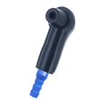 thumbnail image 1 of DYNWAVECA Generic Auto Bleeder Pump Exchange Adapter Professional Replace Brake Bleeding Exchange Tool Connector for Vehicles Cars Black 1 piece, 1 of 10