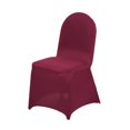 thumbnail image 6 of Efavormart 20PCS Burgundy Stretchy Spandex Fitted Banquet Chair Cover Dinning Event Slipcover For Wedding Party Banquet Catering, 6 of 9