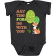 thumbnail image 3 of Inktastic May the Forest Be with You- Cute Fox Boys or Girls Baby Bodysuit, 3 of 5