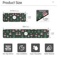 thumbnail image 3 of Yayeee Faucet Mat for Kitchen Sink 14.7" Diatomite Long Splash Guard Pad, Green Christmas Hats, 3 of 7