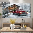 thumbnail image 6 of A Classic Red Truck Featuring The Letters J And A, Perfect for Decorating Spaces Like The Living Room, Bedroom, Bathroom, Hallway, Office, Bar, Cafe, And Restaurant., 6 of 9