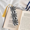 thumbnail image 4 of Kdxio 3D Vortex Illusion Print Metal Tassel Bookmarks,Perfect Gift for Art Lovers and Bookworms Metal Bookmarks for Women, 4 of 8