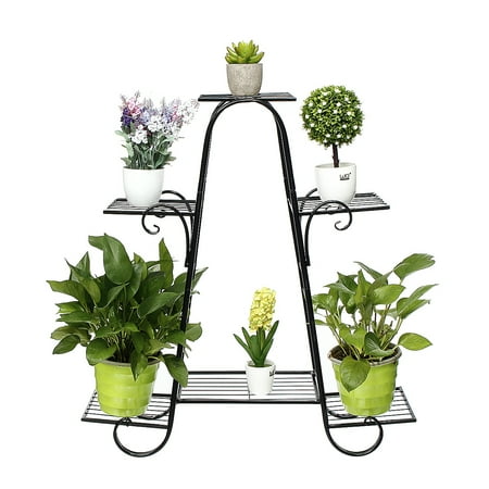 Bestller 6 Tier Wrought Iron Flower Stand Plant Stand Display