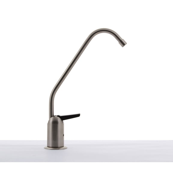Hydronix LF-BLRAG-BN Long Reach RO Reverse Osmosis or Filtered Water Faucet, Lead Free, Brushed Nickel w/ Air Gap