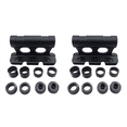 thumbnail image 1 of 2X Bike Fork Mount Quick Release Thru Axle Carrier Front Fork Block Car Roof Rack Support Bicycle Stand Holder Parts, 1 of 7