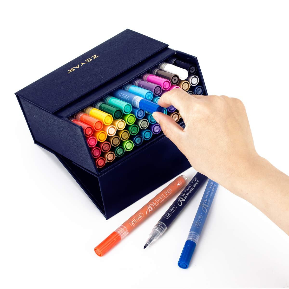 1NMVKNB Beric Premium Paint Pens 15 pack, Water-based, Marker