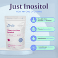 thumbnail image 2 of Just Inositol Caronositol® B-fit Myo-Inositol y D-Chiro Inositol 40:1 90 porciones, 2 of 6