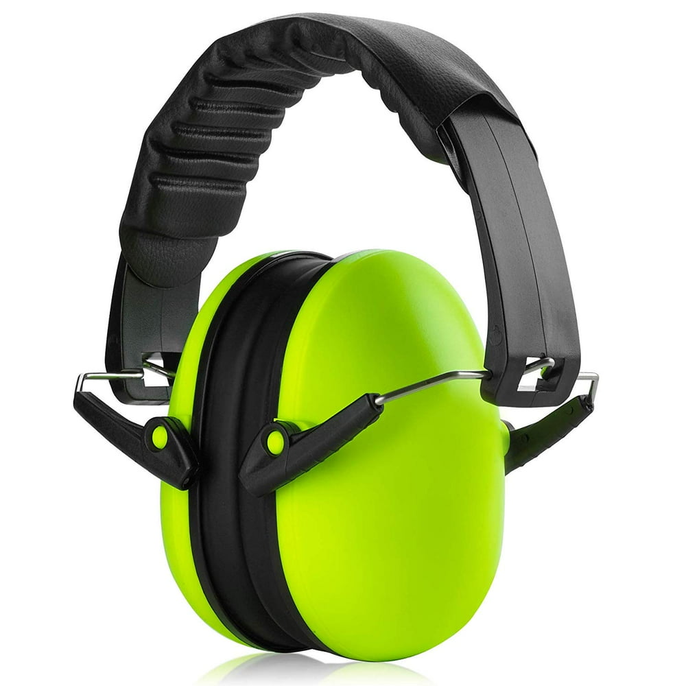 Hearing Protection Ear Muffs - Lime Green Hearing Protection and Noise