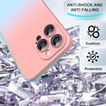 thumbnail image 2 of for iPhone 14 Case, New Designed Slim Phone Case,[10 FT Military Grade Drop Protection], with Lens Protector,Gradient,Pink+blue7-IP14-03, 2 of 13