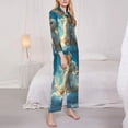 thumbnail image 3 of Sikiie Cute Angel Winged Rabbit Women's Long-Sleeve Shirt and Full-Length Bottom Pajama Set (s-xxl)-Large, 3 of 7