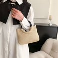 thumbnail image 3 of CHUANK Sac à Main en Osier Naturel Tissé à la Main Sac à Main Rétro Été Femmes Paille Fourre-Tout, 3 of 6
