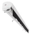 thumbnail image 4 of Awntech 16 Ft Key West Manual Heavy Duty Patio Retractable Awning with Cassette (192in x 9.38in x 120in), Black, 4 of 7