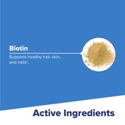 Superior Source Biotin 5000 mcg - Daily Supplement Supports Hair Health & Growth - Natural Biotin Supplement Aids Healthy Nails & Skin - 100 Sublingual Dissolving Tablets