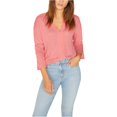 thumbnail image 1 of Blusa de punto Sanctuary Clothing para mujer rosa pequeña Pull-over, 1 of 2