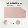 thumbnail image 4 of Mobile Pixels PU Leather Desk Mat (Coral Pink), 115-1001P06, 4 of 6